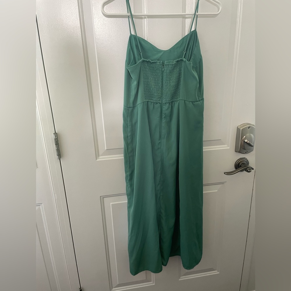 Abercrombie High-Slit Midi Dress Size Small Petite - Picture 5 of 5